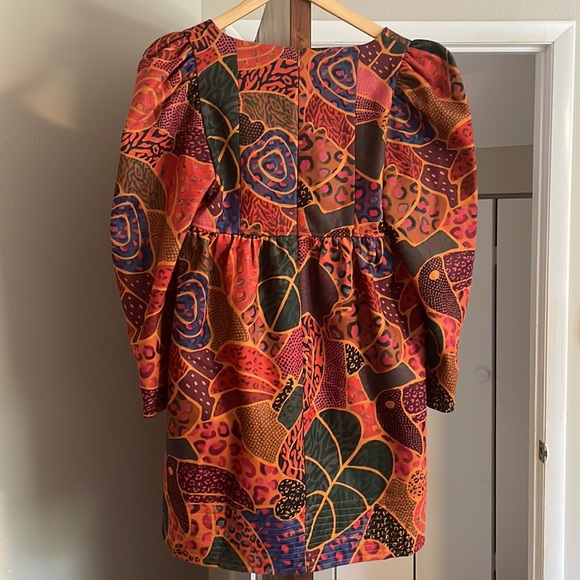 NWT FARM RIO Hidden Animals Print Mini Dress - Picture 3 of 5